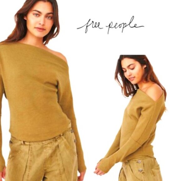 Free People We The Free Fuji Thermal Top 257 2S7 - Picture 13 of 13